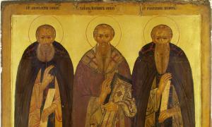 Venerable Gerasim - the first Vologda saint