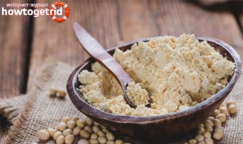 Soy flour - health benefits and harms How to make soy flour